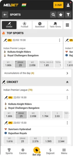 Melbet ipl online